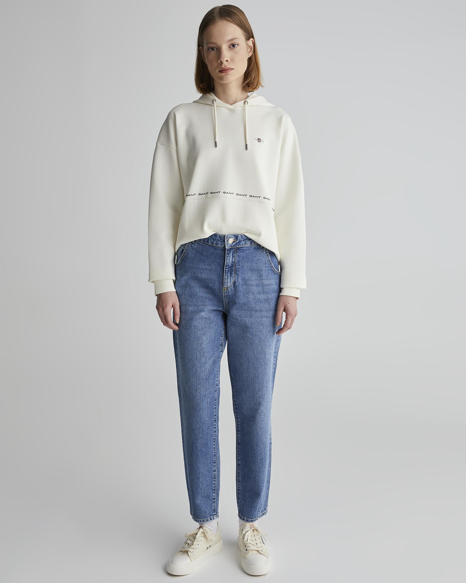 GANT Kadın Mavi Jean Pantolon