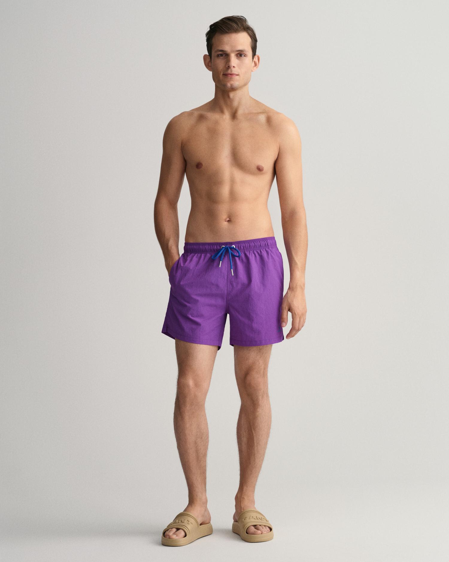 GANT Erkek Mor Mayo Şort