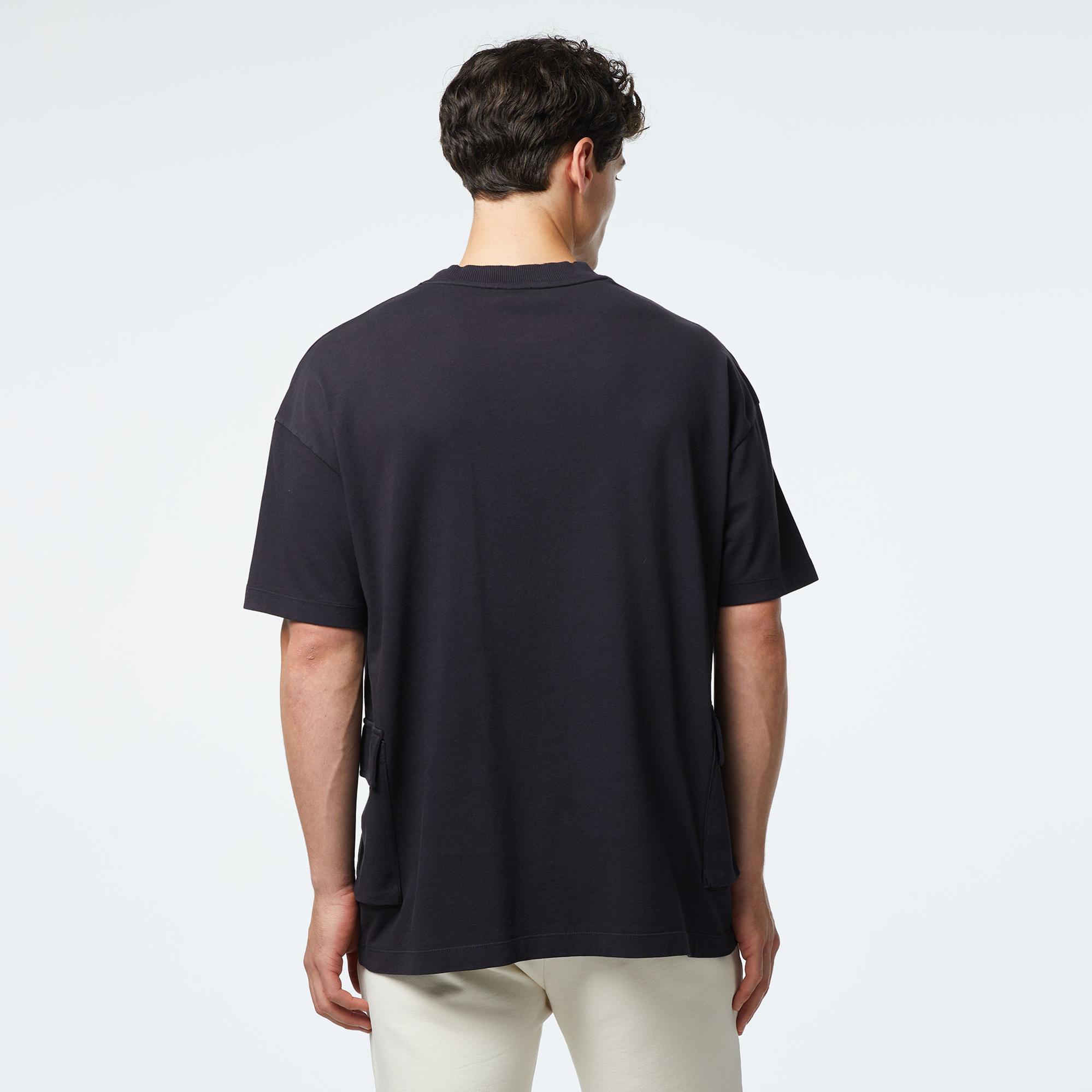 UNITED4 Classic Erkek Siyah T-Shirt