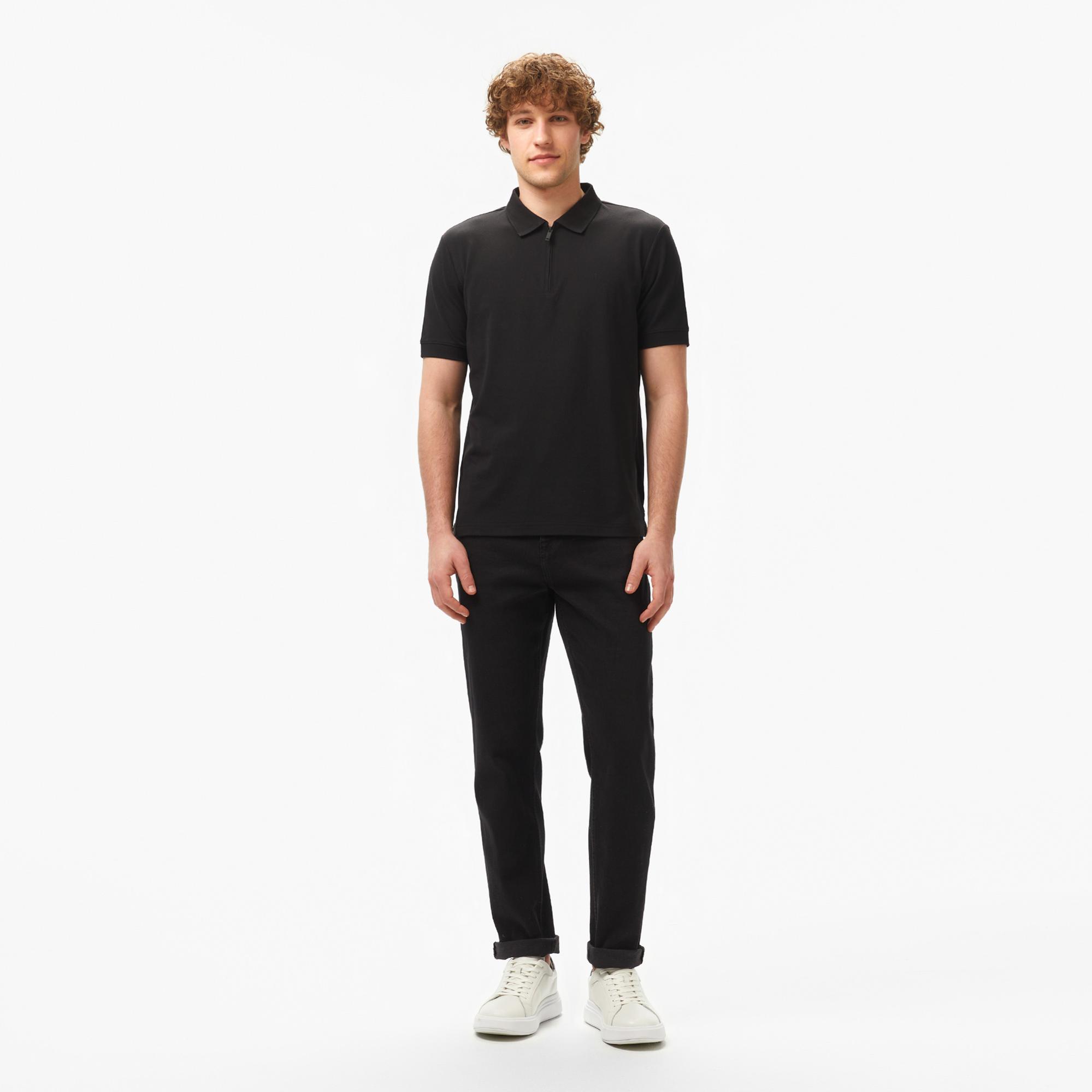 Calvin Klein Erkek Siyah Polo