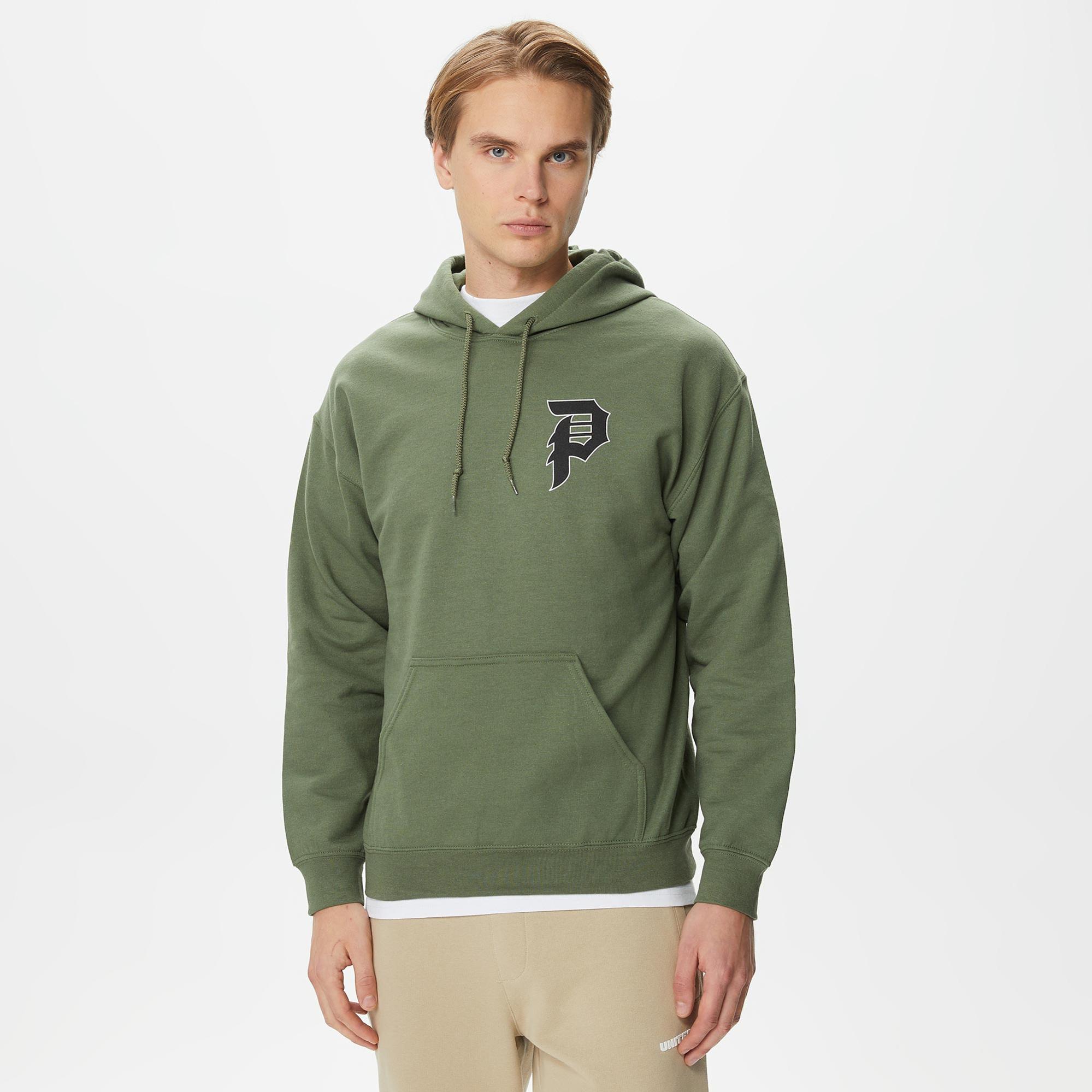 Primitive Tangle Erkek Yeşil Hoodie