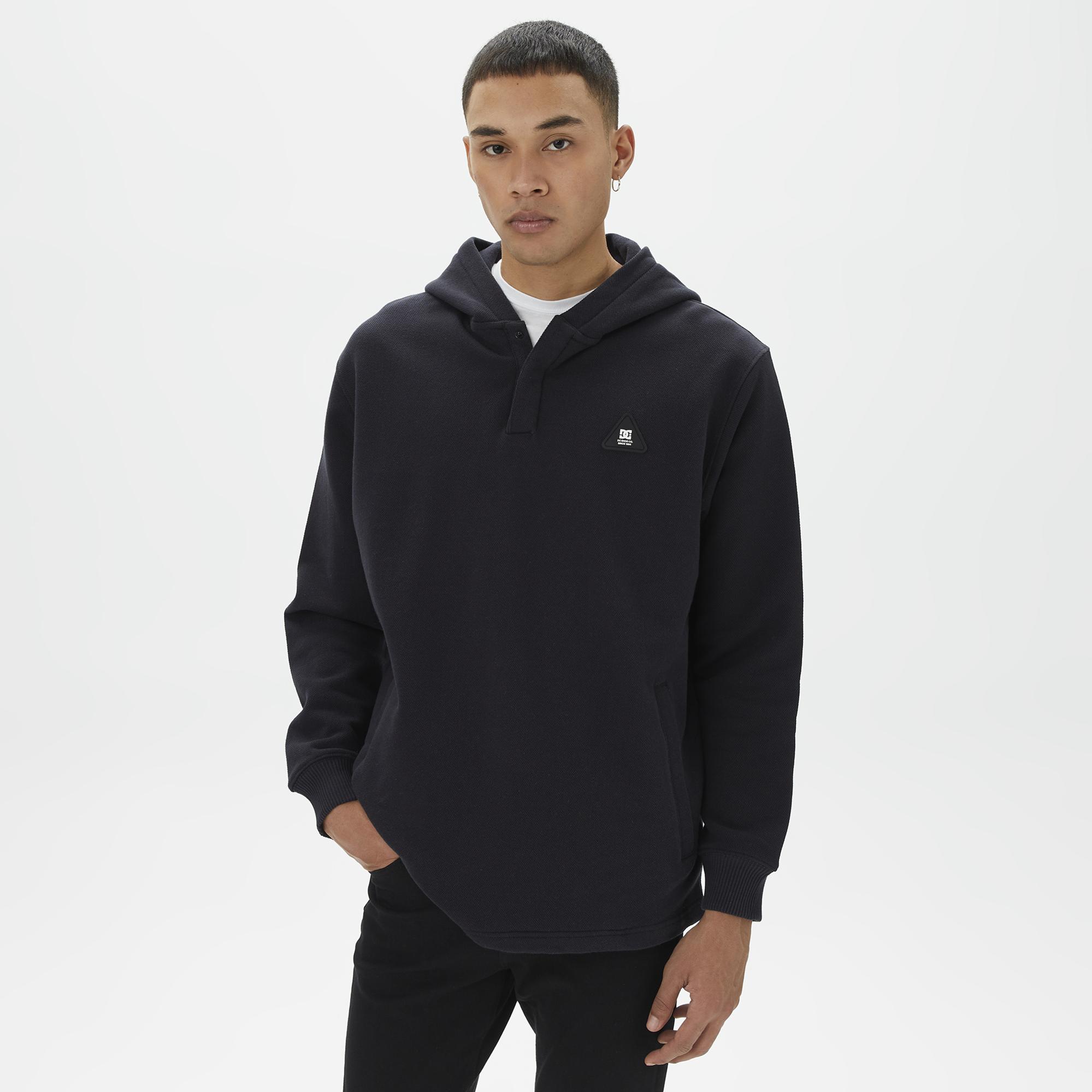 Dc Offpeak Erkek Siyah Hoodie