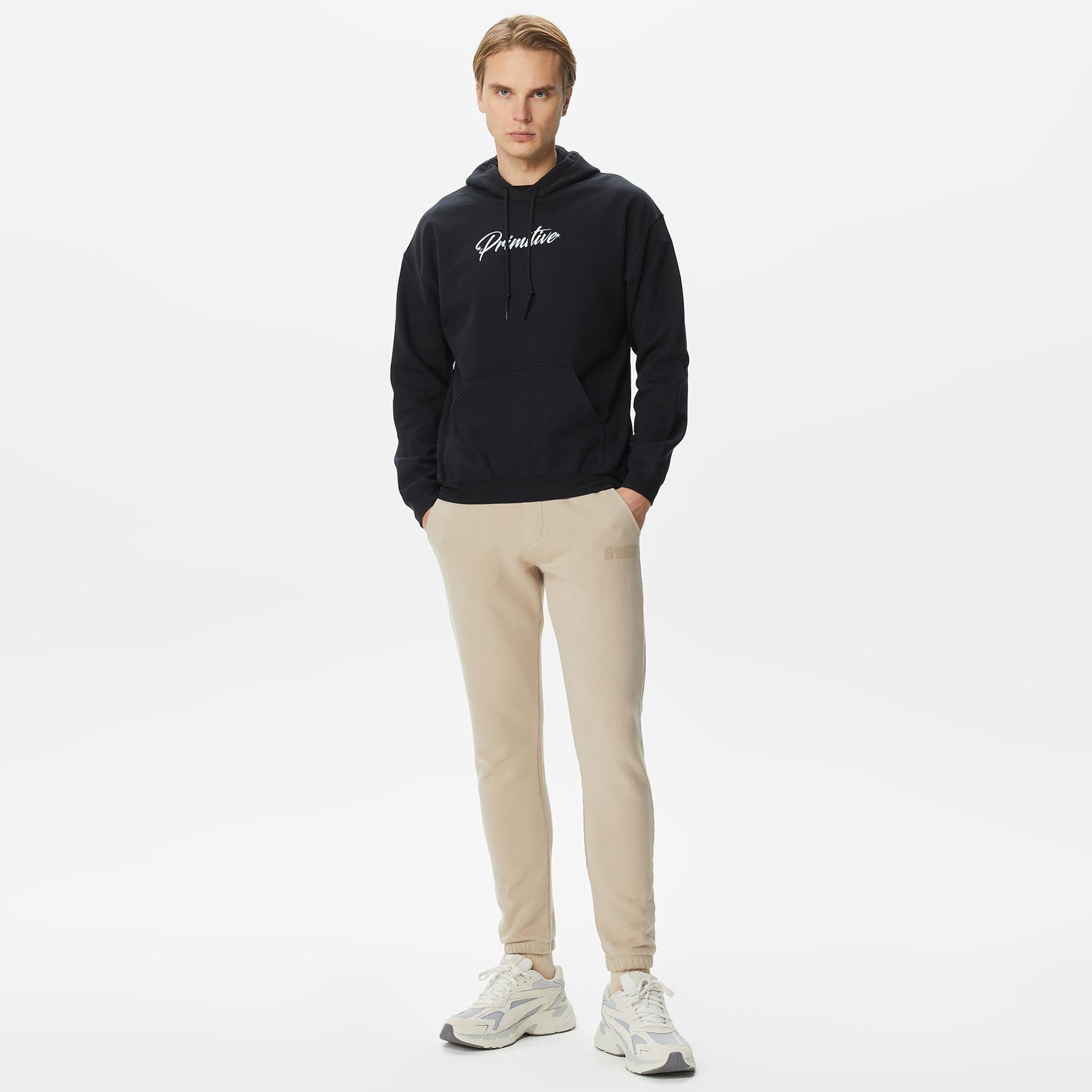 Primitive Shiver Erkek Siyah Hoodie