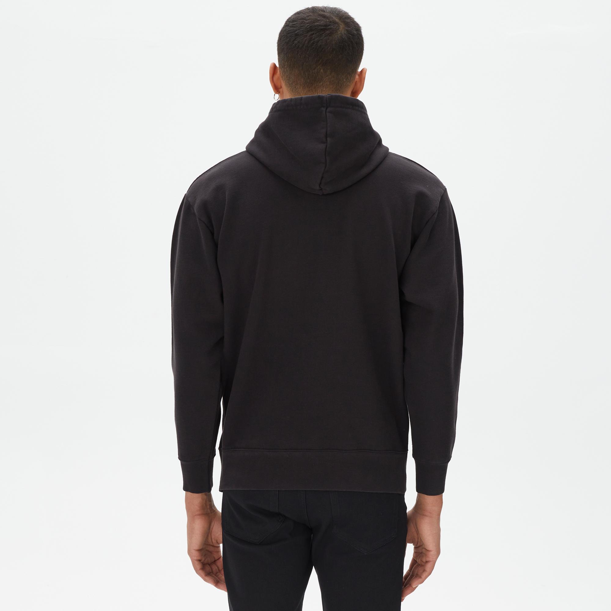 Market Super Market Pullover Erkek Siyah Hoodie