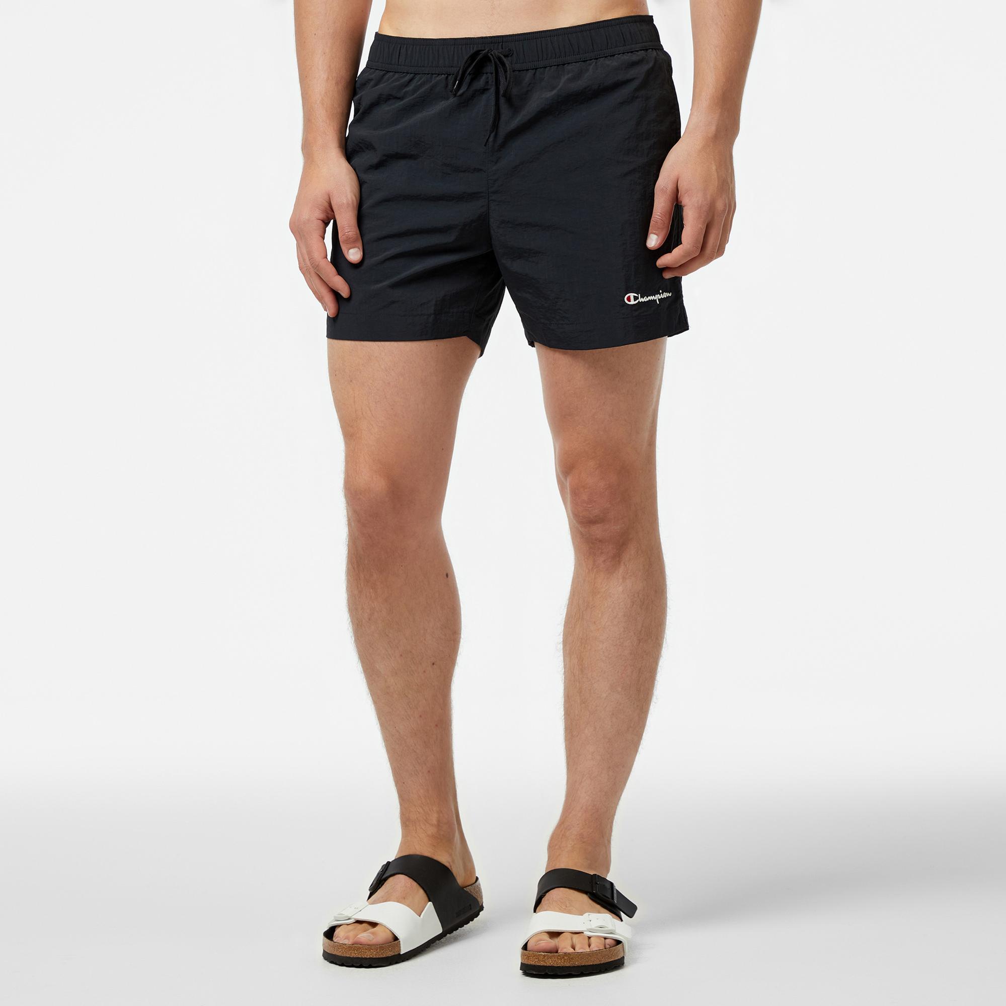 Champion Classic Erkek Siyah Deniz Şortu