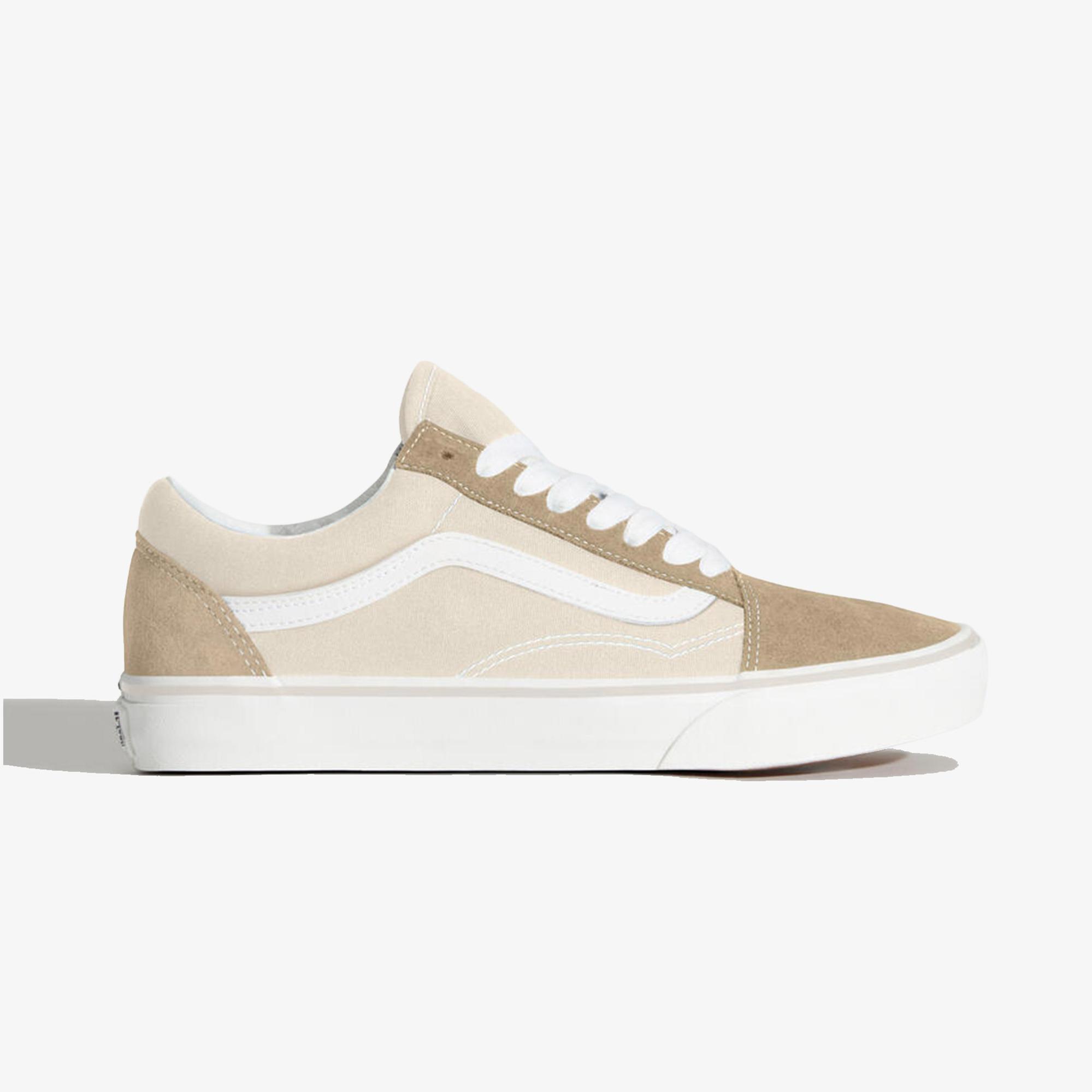 Vans Old Skool Unisex Krem Sneaker