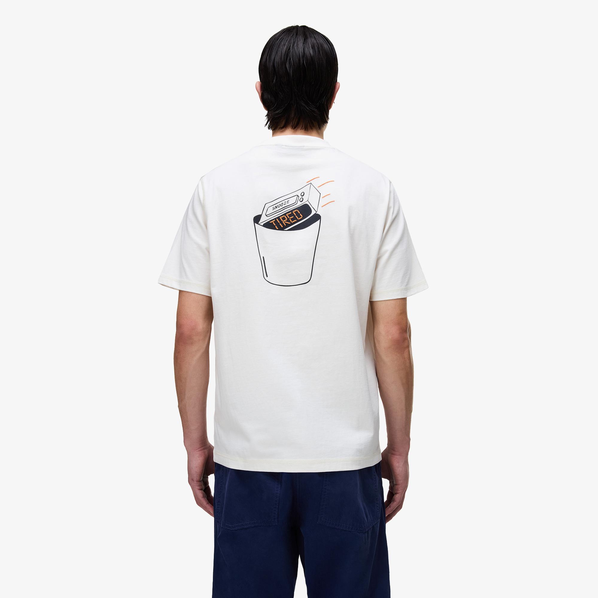 Napapijri S-Sol Erkek Krem T-Shirt