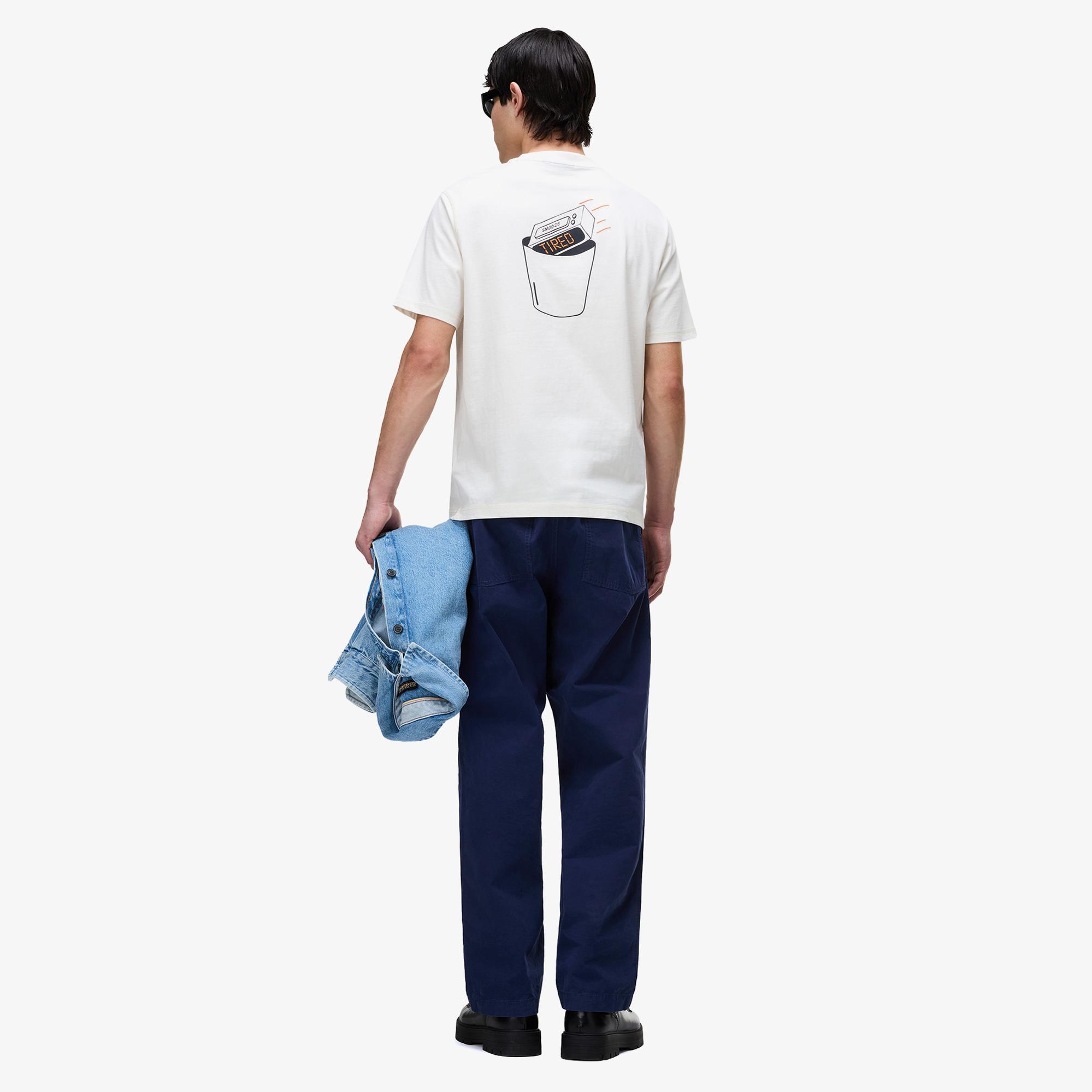 Napapijri S-Sol Erkek Krem T-Shirt