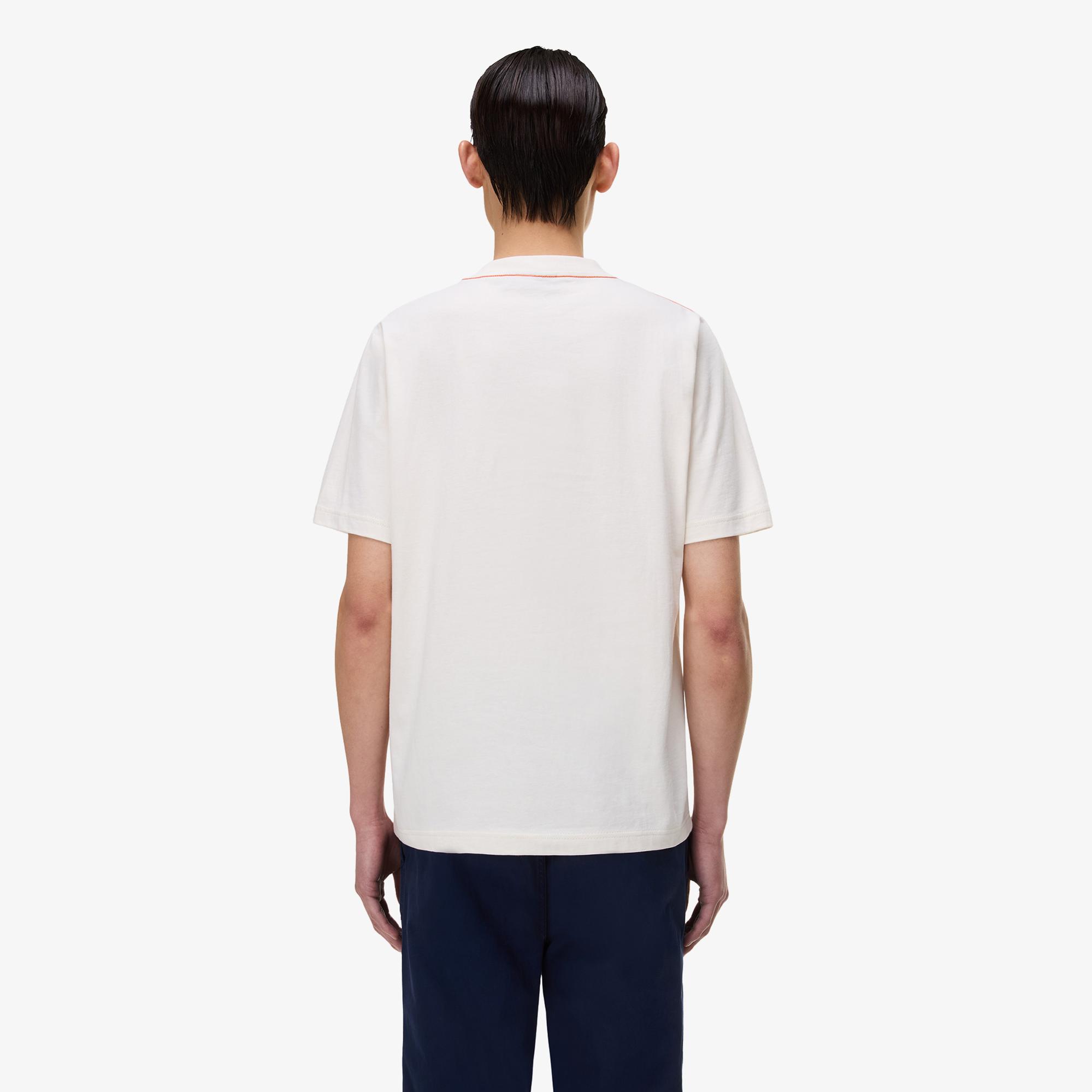 Napapijri S-Lodestar Erkek Beyaz T-Shirt