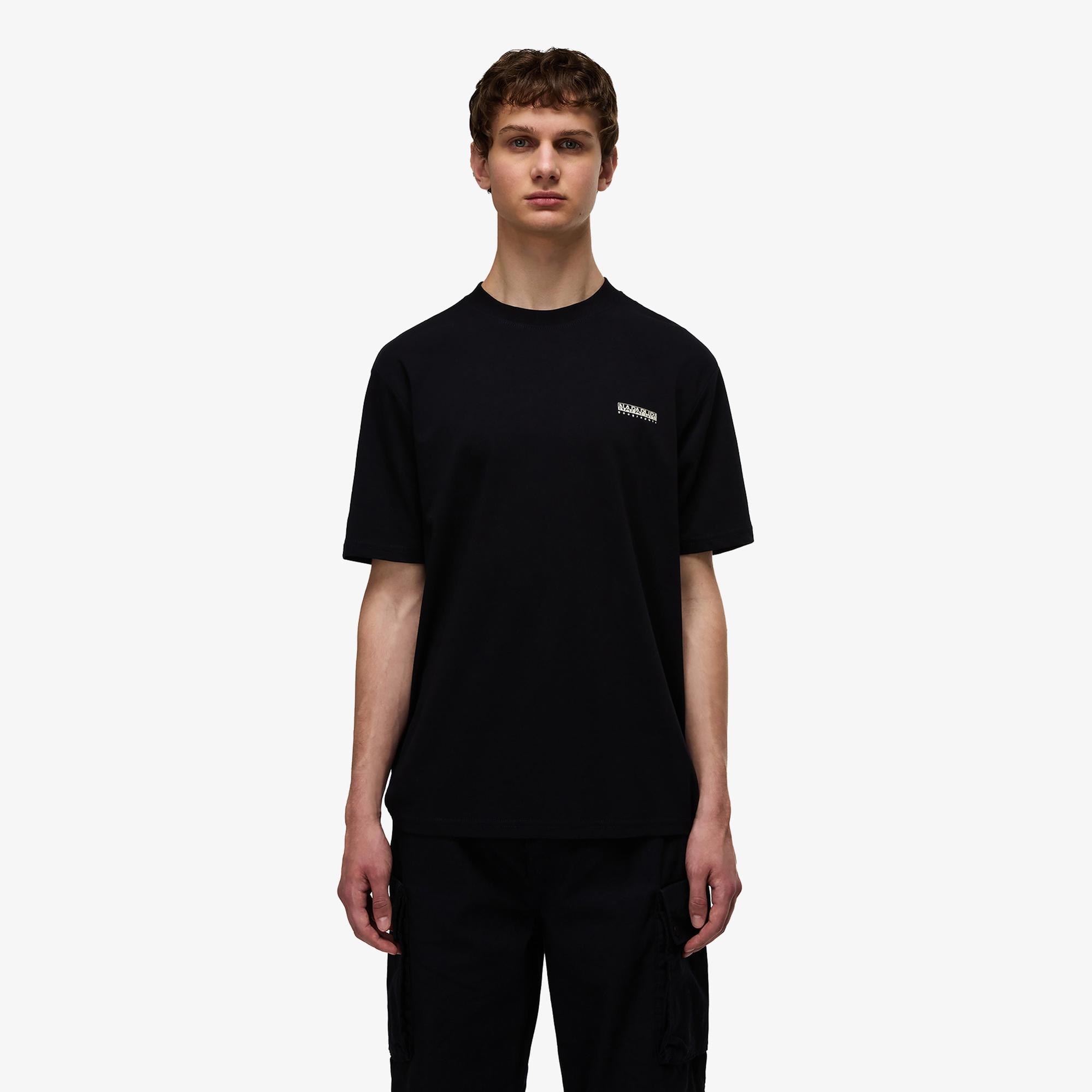 Napapijri S-Small Box Erkek Siyah T-Shirt