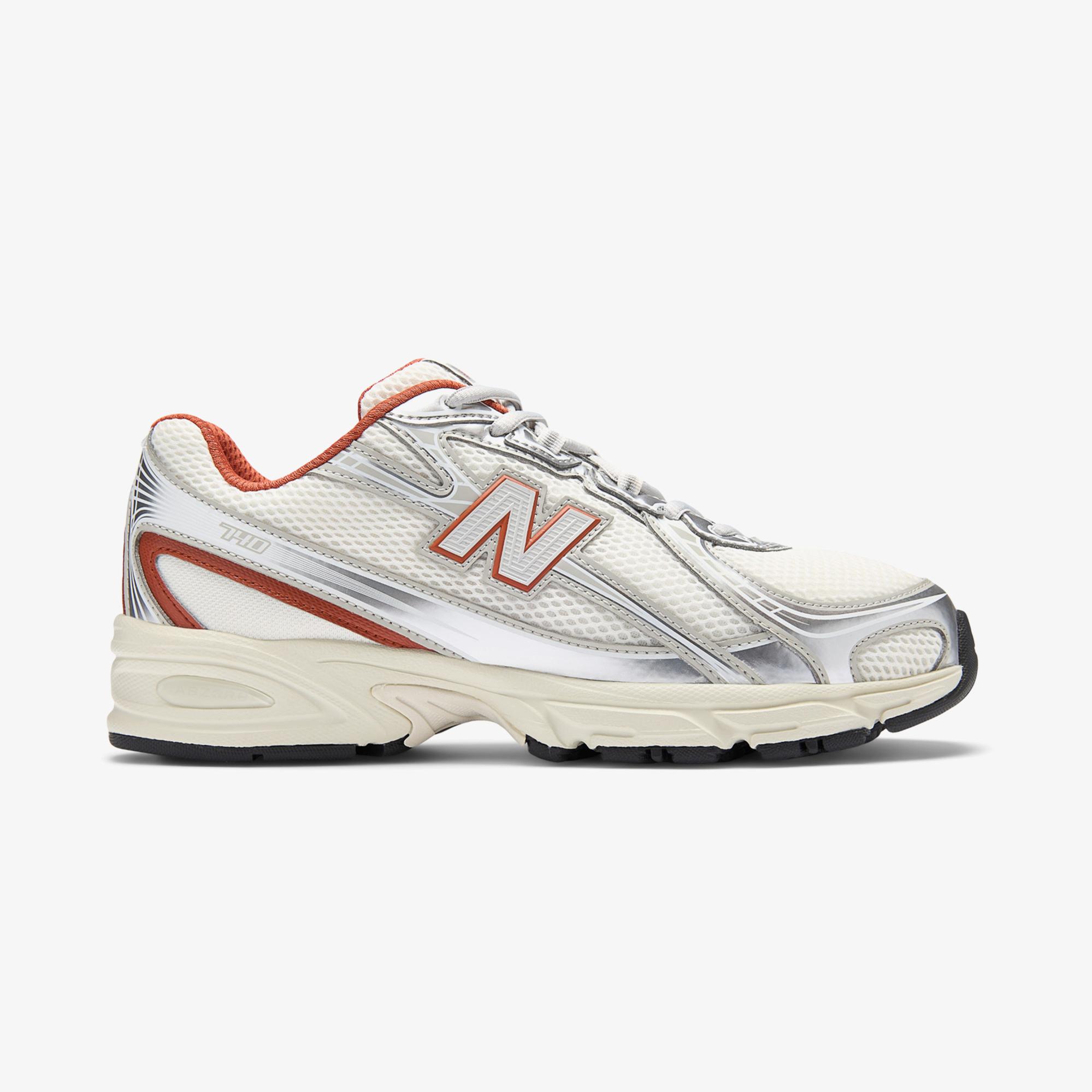 New Balance 740 Unisex Bej Spor Ayakkabı