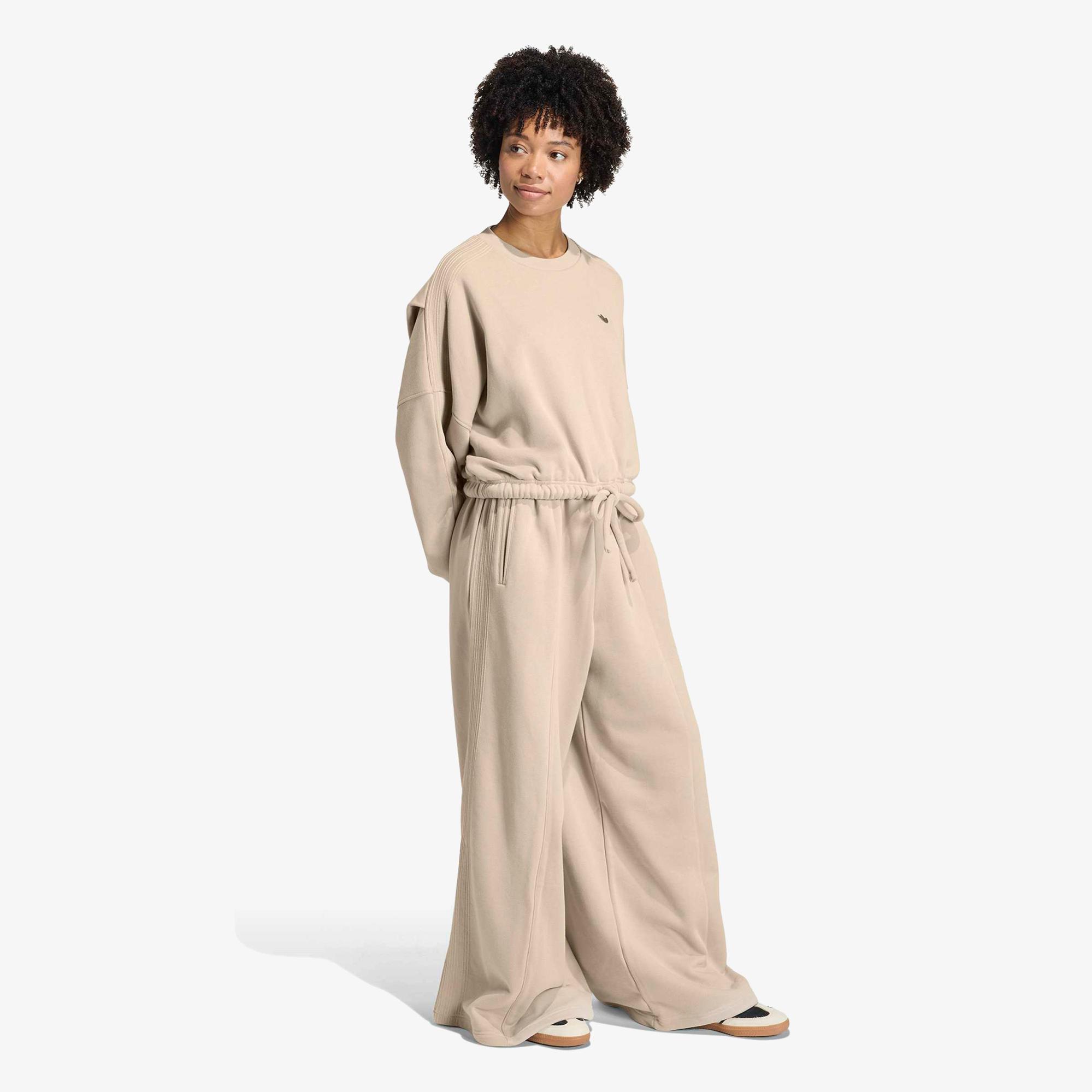 adidas P Essential ide Tp Kadın Bej Eşofman Altı