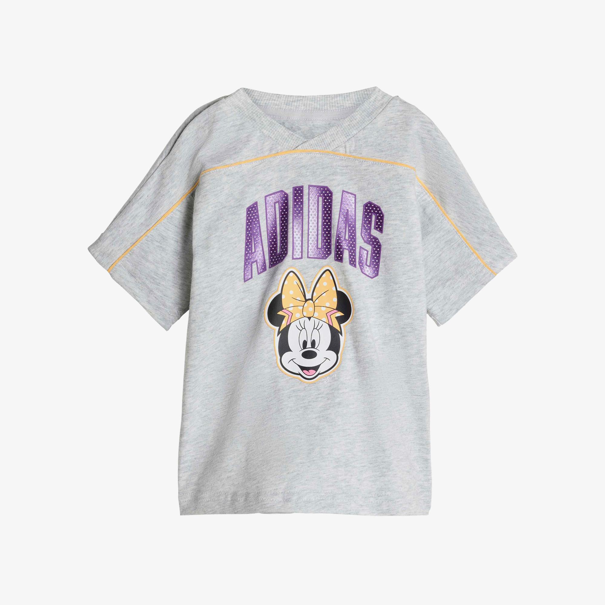 adidas Disney Minnie Mouse Set Bebek Gri Şort Takım