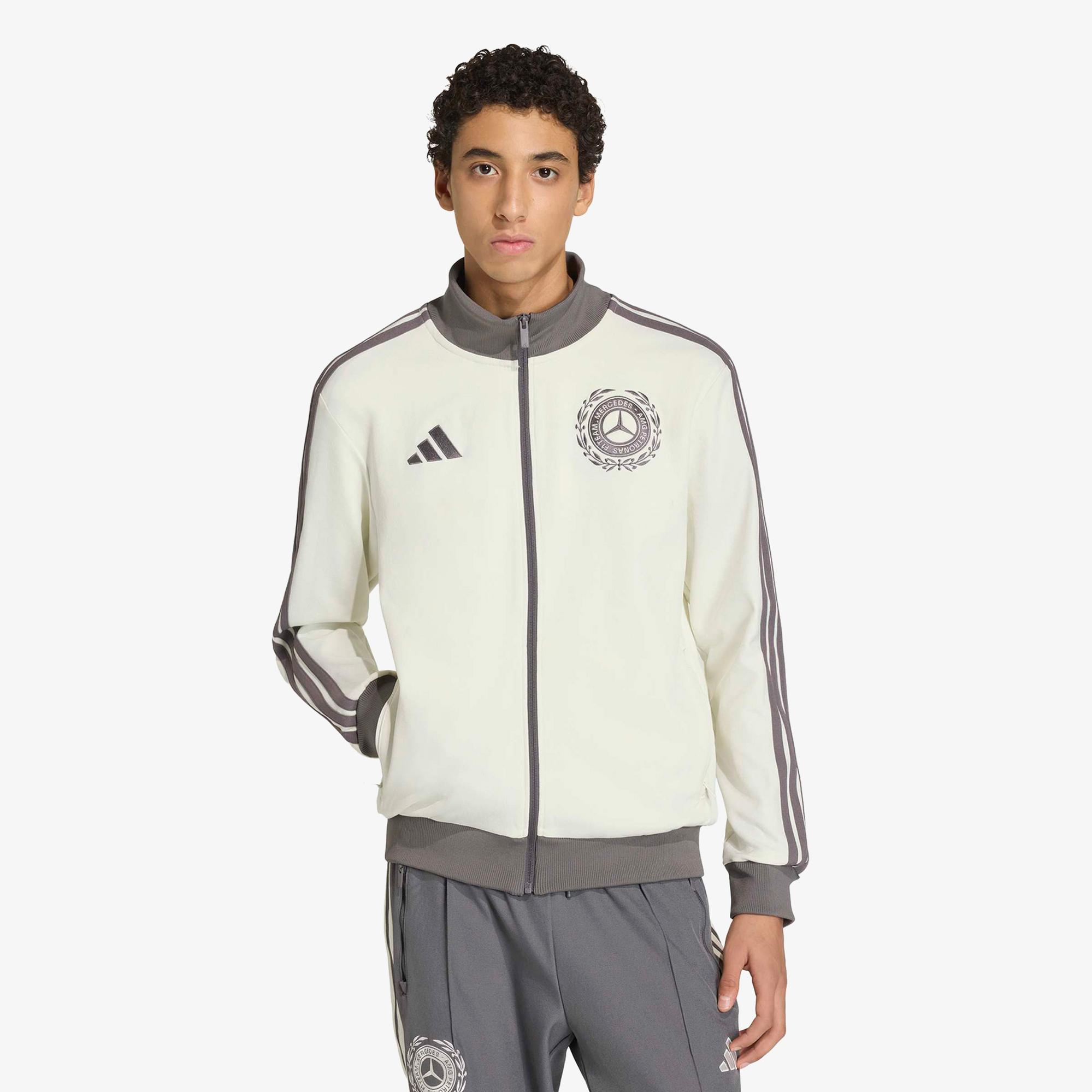 adidas Mercedes Amg Petronnas Erkek Beyaz Ceket