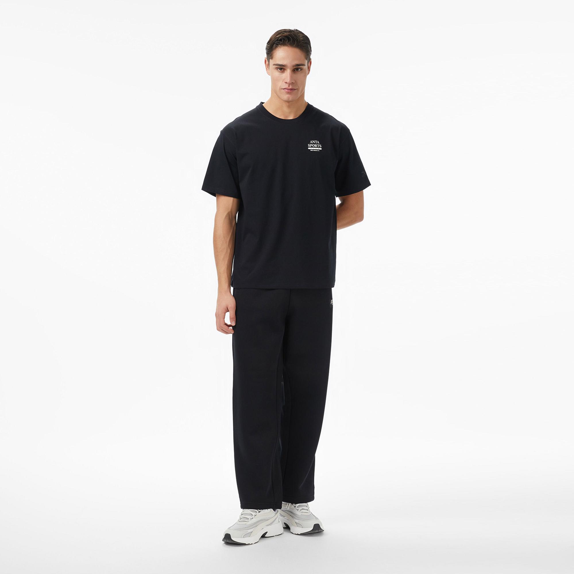 Anta Beach Party Erkek Siyah Tişört