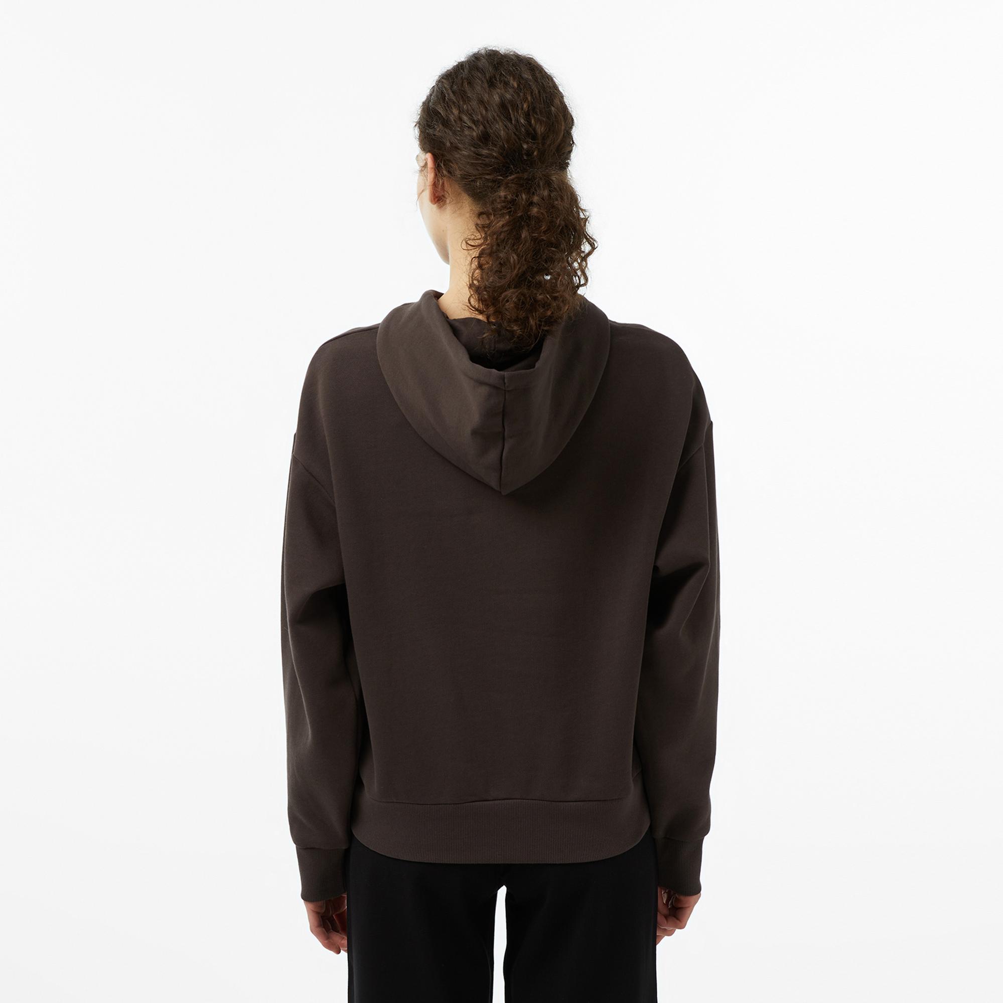 Emporio Armani Train Visibility Kadın Kahverengi Sweatshirt