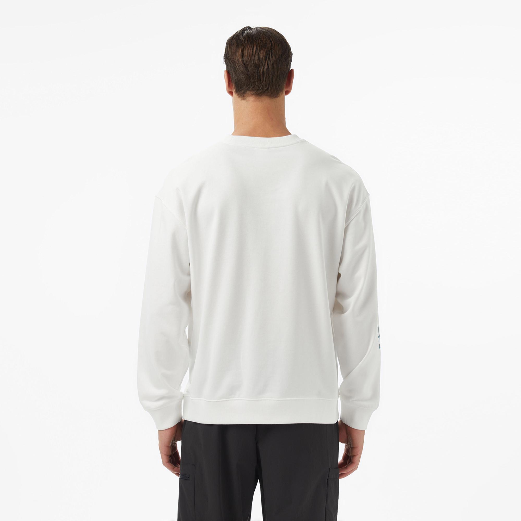 Anta Skaters Family Erkek Beyaz Sweatshirt