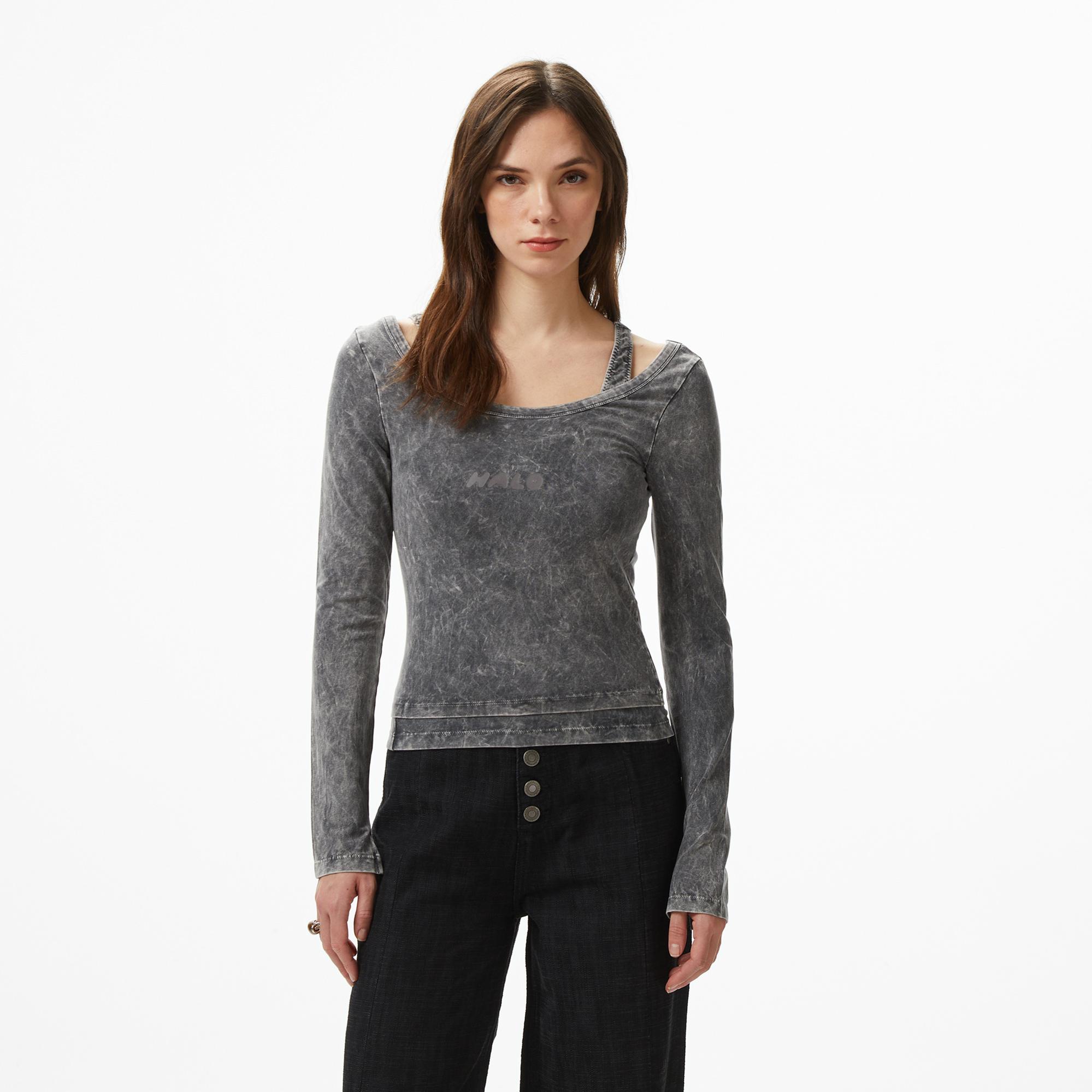 Les Benjamins Regular Fit Kadın Siyah T-Shirt