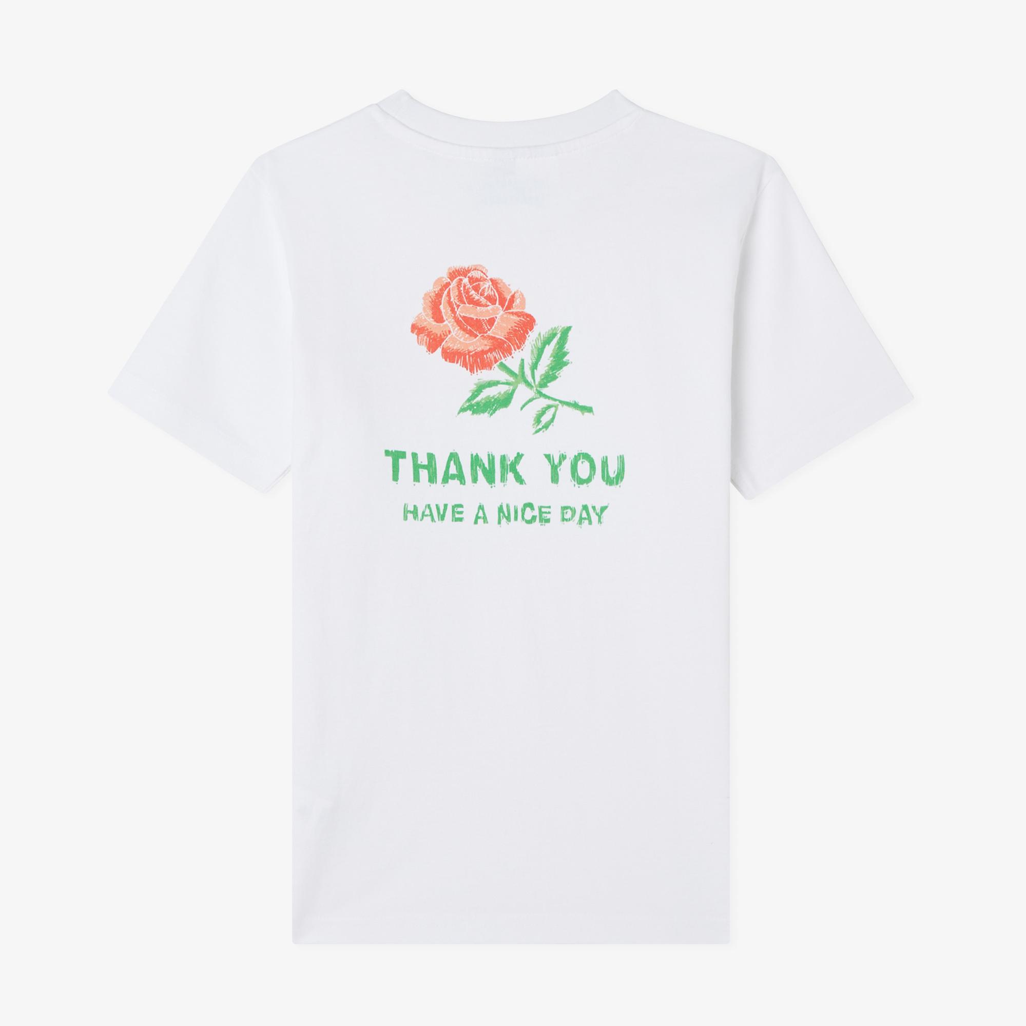 Market Have A Nice Day Çocuk Beyaz T-Shirt