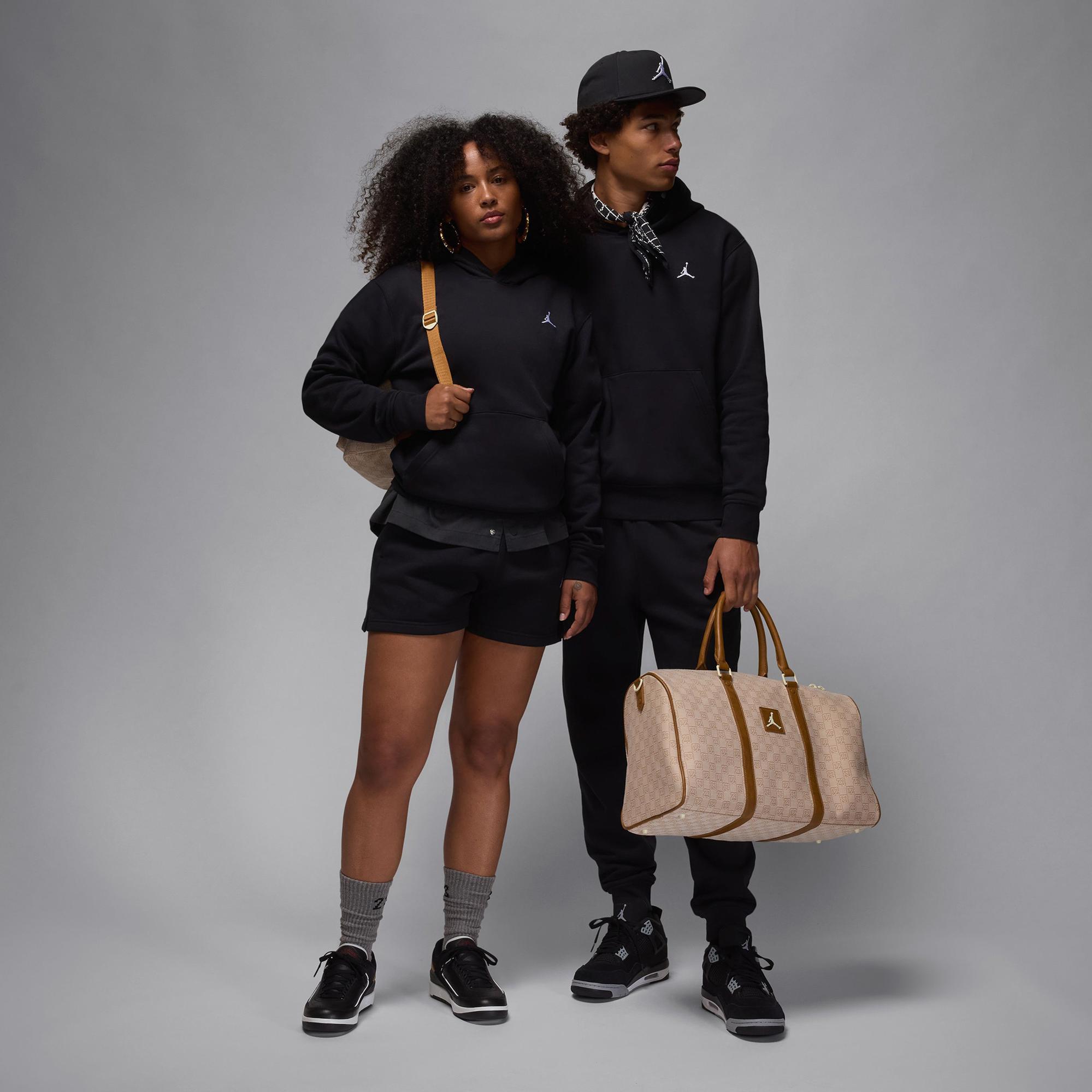 Jordan Brooklyn Fleece Erkek Siyah Kapüşonlu Sweatshirt