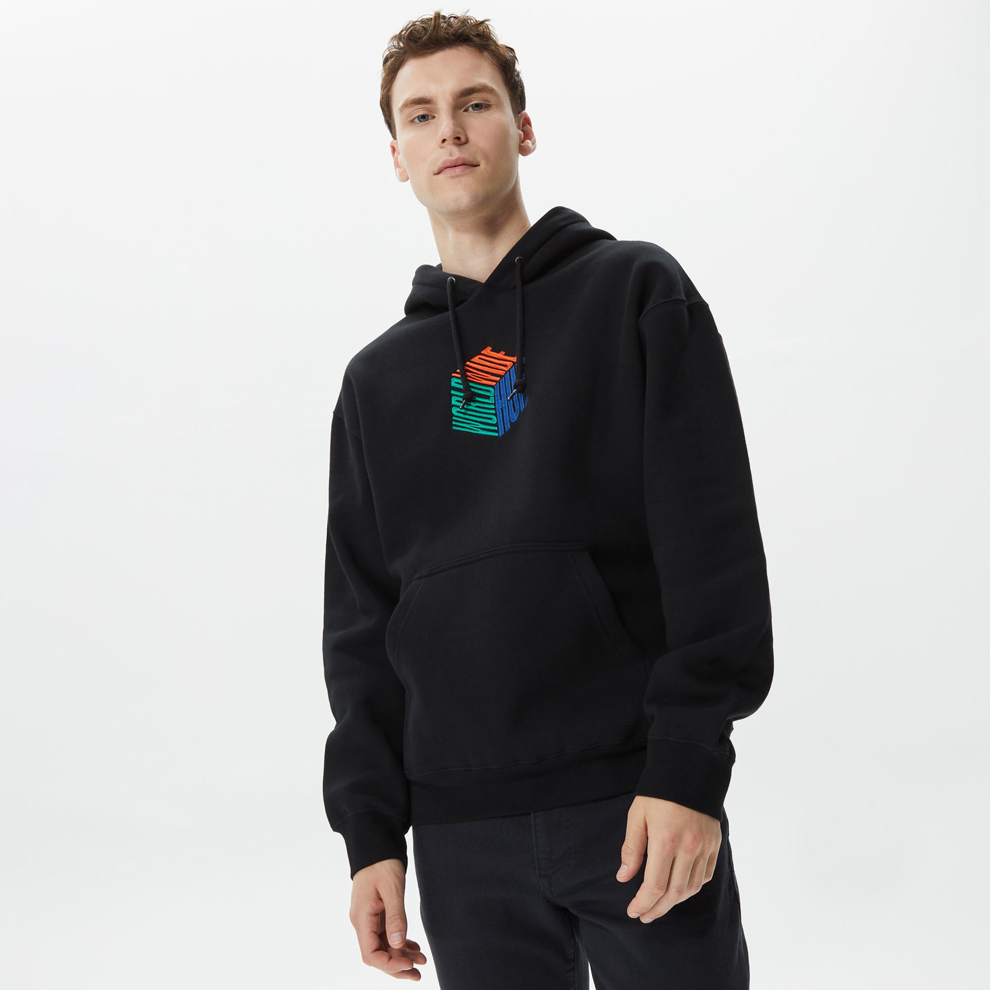 Huf Dimensions Erkek Siyah Hoodie