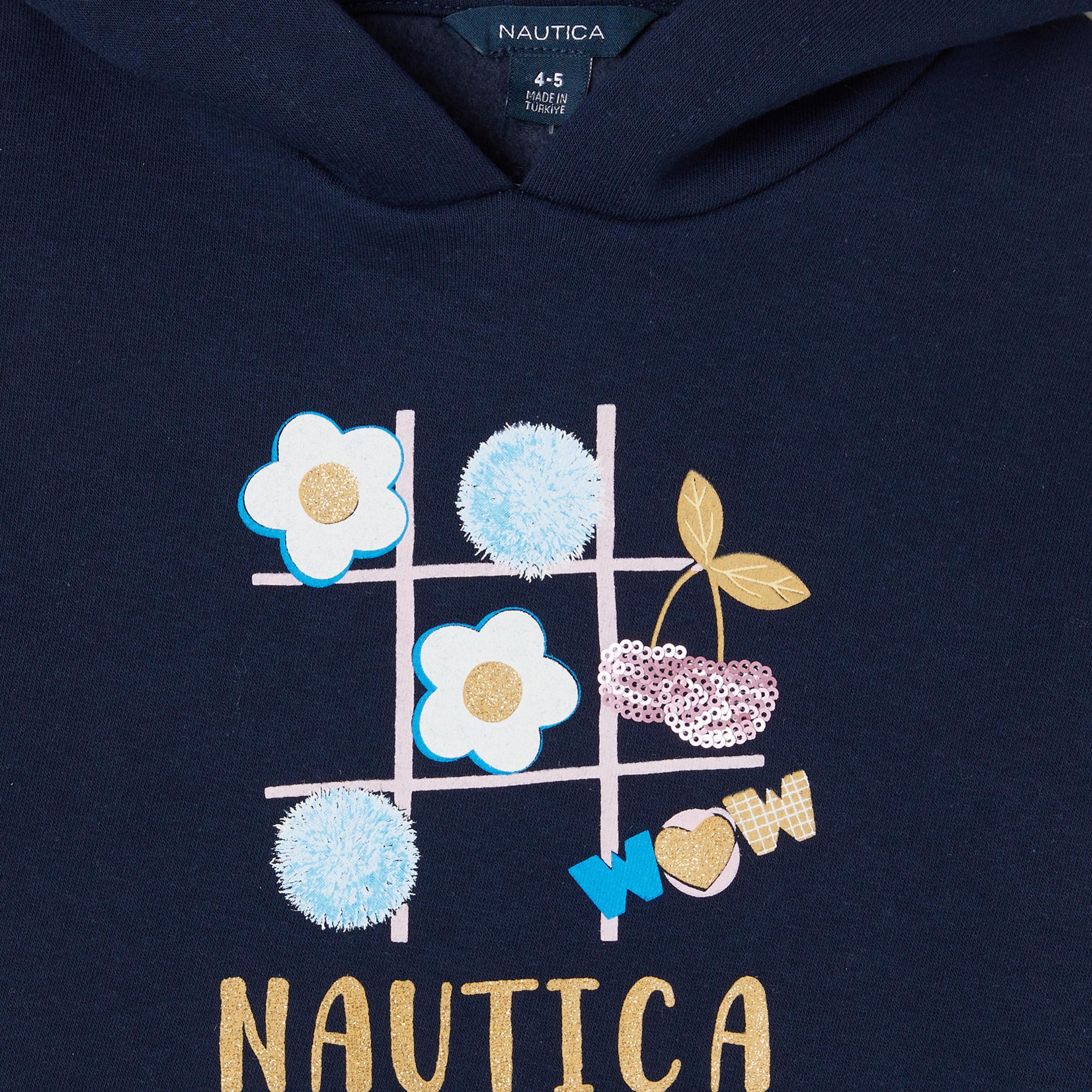 Nautica Kız Çocuk Lacivert Sweatshirt