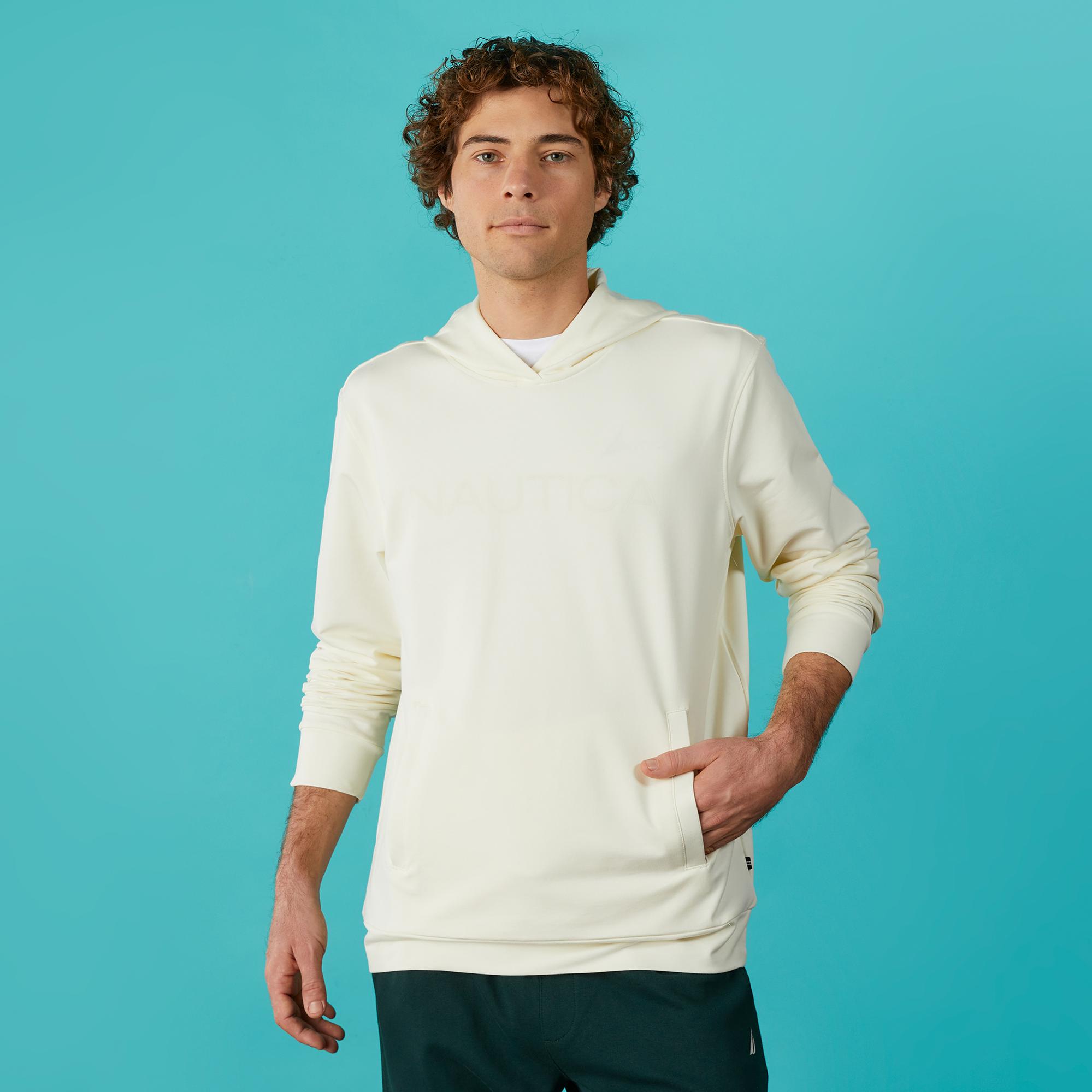 Nautica Erkek Krem Rengi Standart Fit Sweatshirt